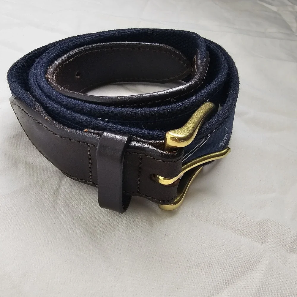 VINEYARD VINES RYDER CUP 2020 WHISTLING STRAITS GOLF BELT Mens Size 40 Navy Blue